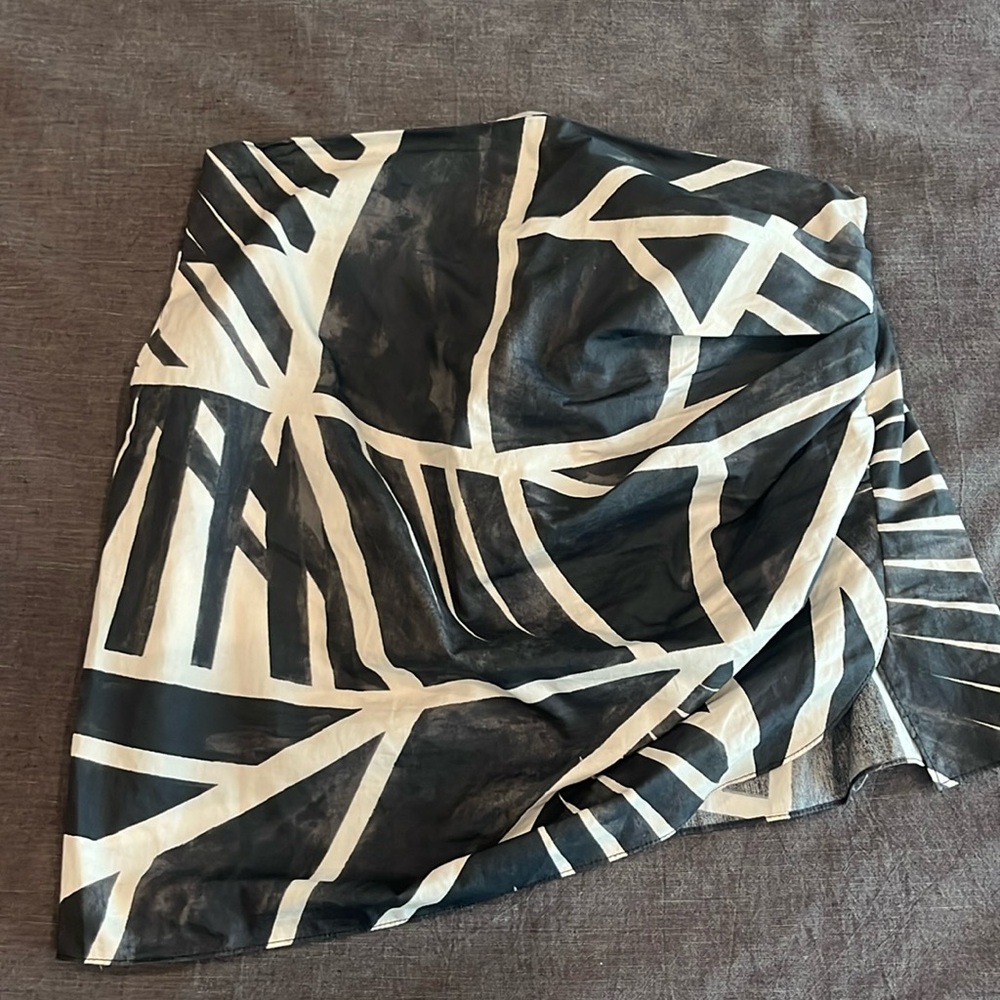 Zara patterned Mini skirt